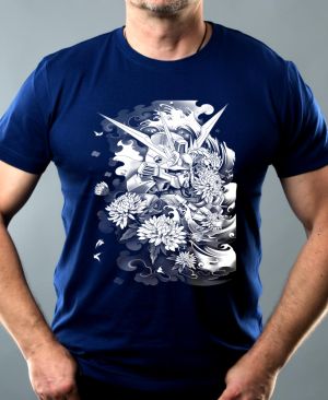 Mech Gundam, V1, bílý tisk