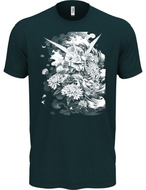 Mech Gundam, V1, bílý tisk