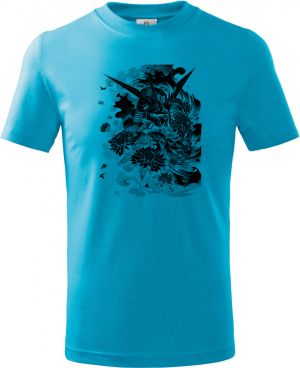 Mech Gundam, V1, černý tisk