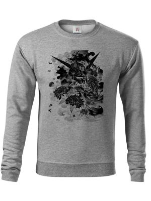 Mech Gundam, V1, černý tisk