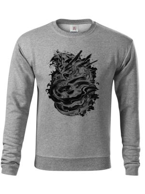 Mech Gundam, V2, černý tisk