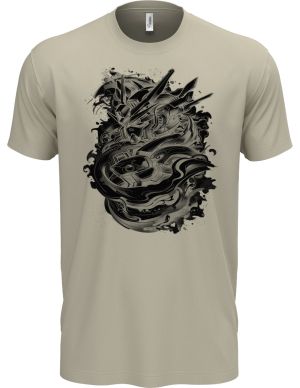 Mech Gundam, V2, černý tisk