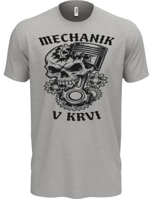 Mechanik v krvi, V1, černý tisk