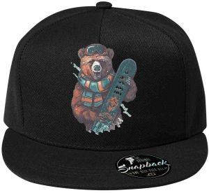 Medvěd snowboardista