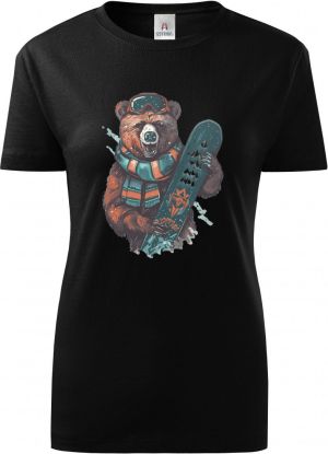 Medvěd snowboardista