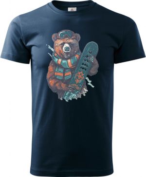 Medvěd snowboardista