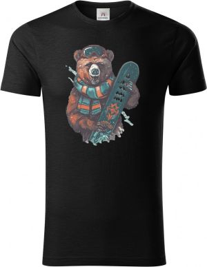 Medvěd snowboardista