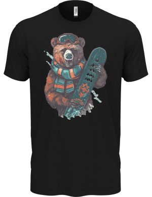 Medvěd snowboardista