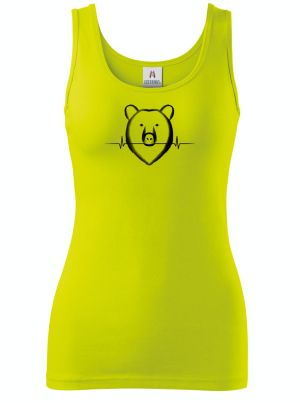 Medvědí EKG, černý potisk