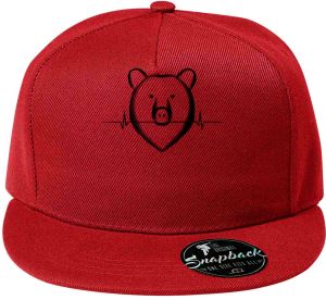 Medvědí EKG, černý potisk