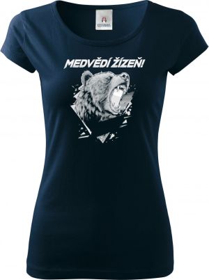 Medvědí žízeň, bílý potisk