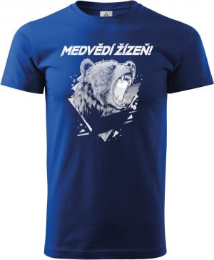 Medvědí žízeň, bílý potisk