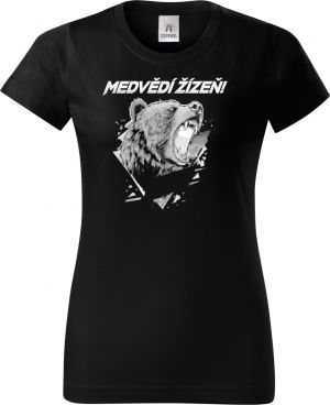 Medvědí žízeň, bílý potisk