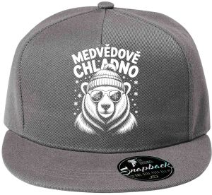 Medvědově chladno, bílý potisk