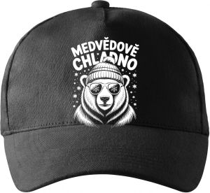 Medvědově chladno, bílý potisk