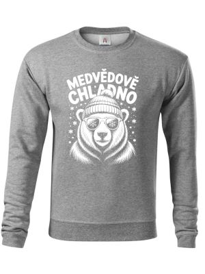 Medvědově chladno, bílý potisk