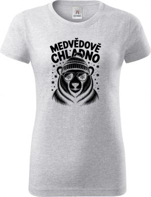 Medvědově chladno, černý potisk