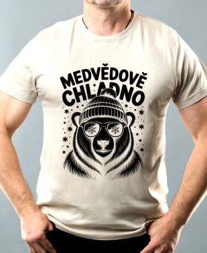 Medvědově chladno, černý potisk