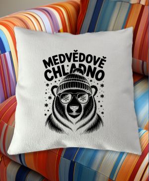 Medvědově chladno, černý potisk