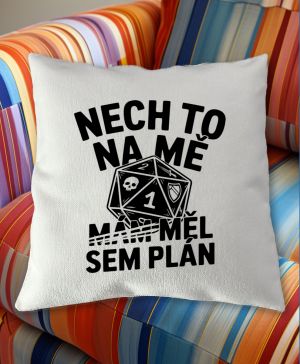 Měl jsem plán, černý tisk