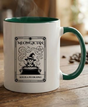 Meowgician: Kouzla po drápku, černý tisk