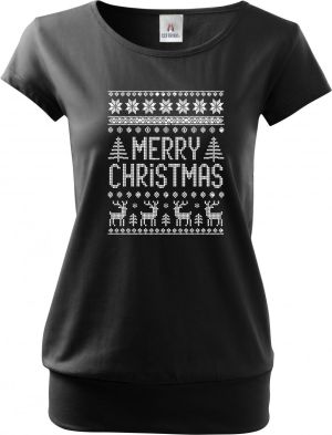 Merry Christmas, bílý tisk