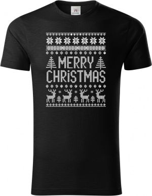 Merry Christmas, bílý tisk