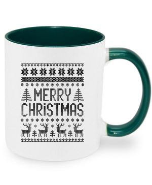 Merry Christmas, černý tisk