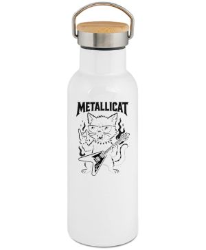 Metallicat – rocková kočka, černý potisk