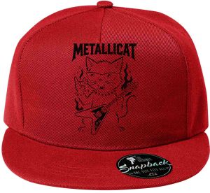 Metallicat – rocková kočka, černý potisk