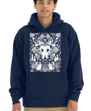 Mexická noc duší, bílý potisk