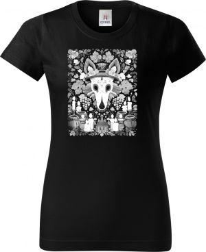 Mexická noc duší, bílý potisk