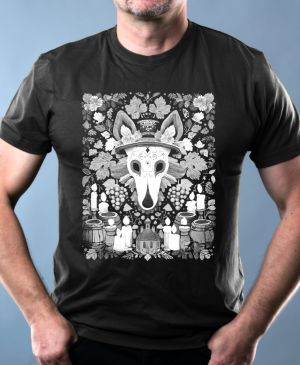 Mexická noc duší, bílý potisk