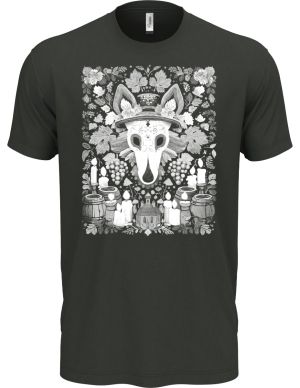 Mexická noc duší, bílý potisk