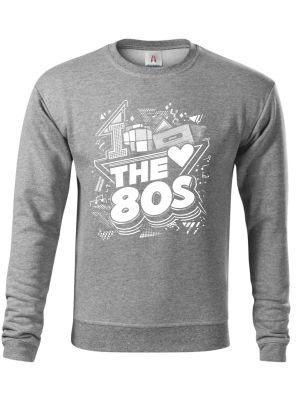 Miluju 80 léta, bílý tisk