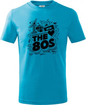 Miluju 80 léta, černý tisk