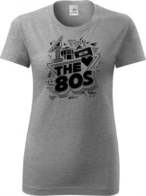 Miluju 80 léta, černý tisk