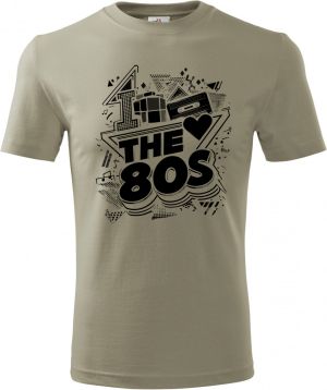 Miluju 80 léta, černý tisk