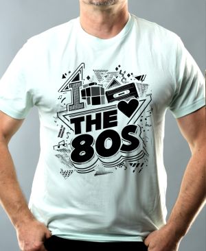 Miluju 80 léta, černý tisk