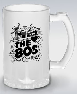 Miluju 80 léta, černý tisk