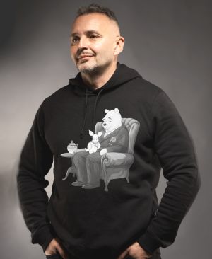 Kmotr Pú, bílý tisk