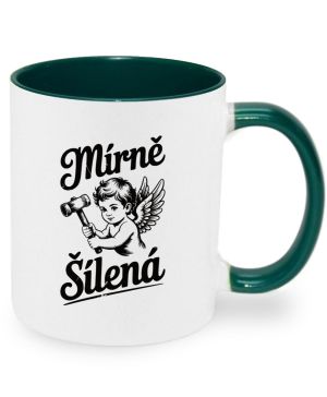 Mírně šílená, černý potisk