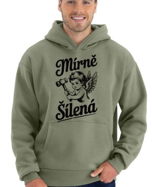 Mírně šílená, černý potisk