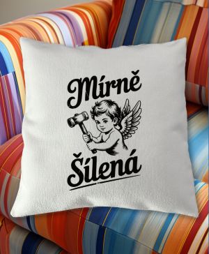 Mírně šílená, černý potisk