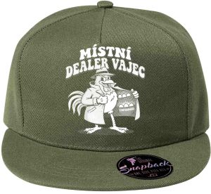 Místní dealer vajec, V1, bílý tisk