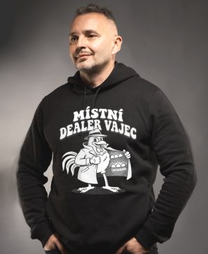 Místní dealer vajec, V1, bílý tisk