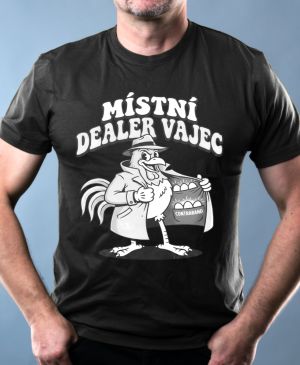 Místní dealer vajec, V1, bílý tisk