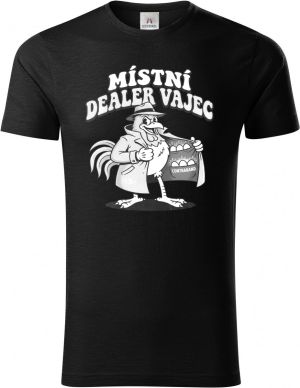 Místní dealer vajec, V1, bílý tisk