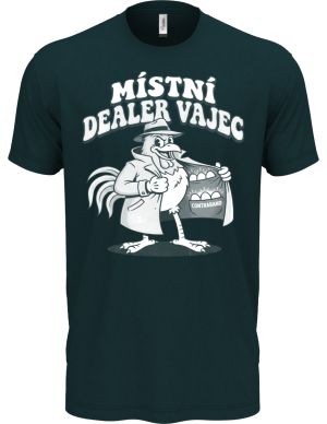 Místní dealer vajec, V1, bílý tisk