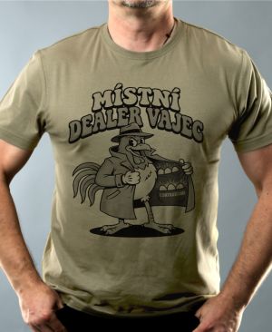 Místní dealer vajec, V1, černý tisk